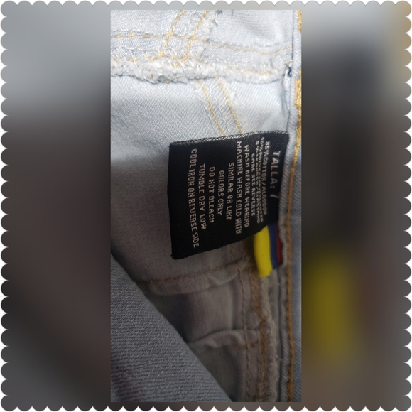 SIZE 9....100% AUTHENTIC COLOMBIAN BUTT LIFTING JEANS - Picture 5 of 8